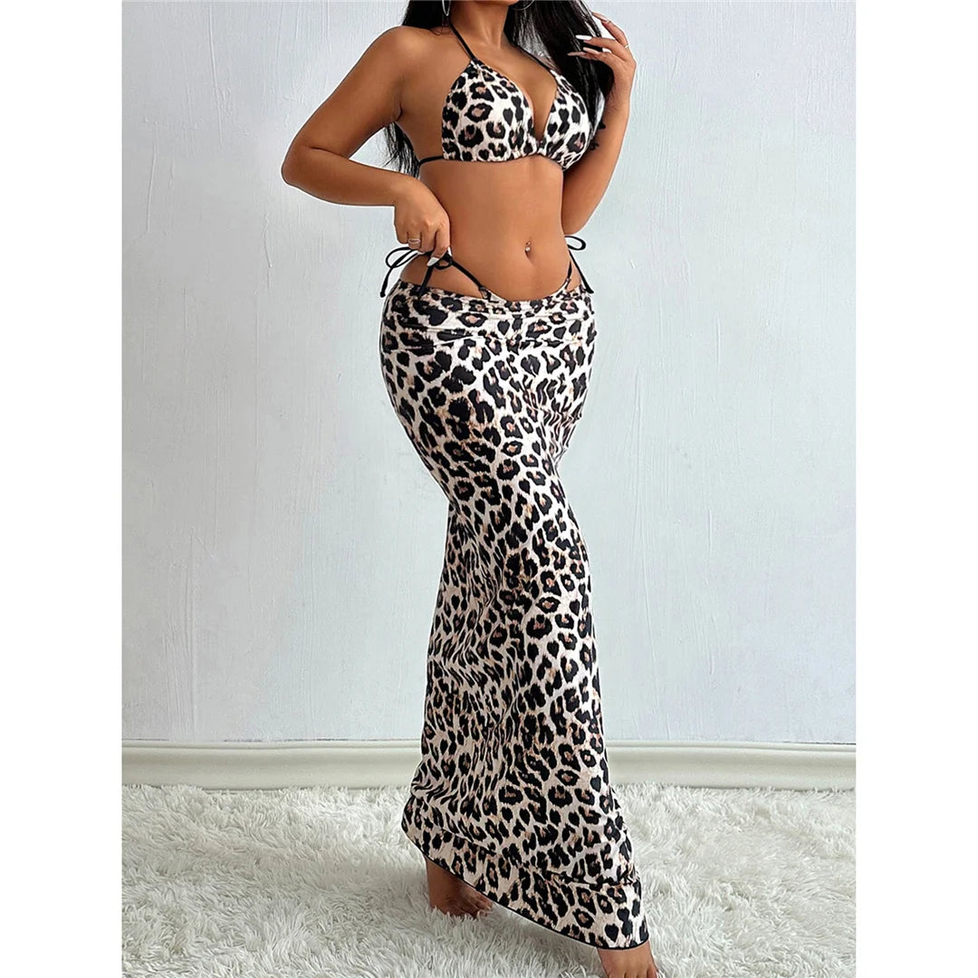 Alicia Three Pc Bikini Set